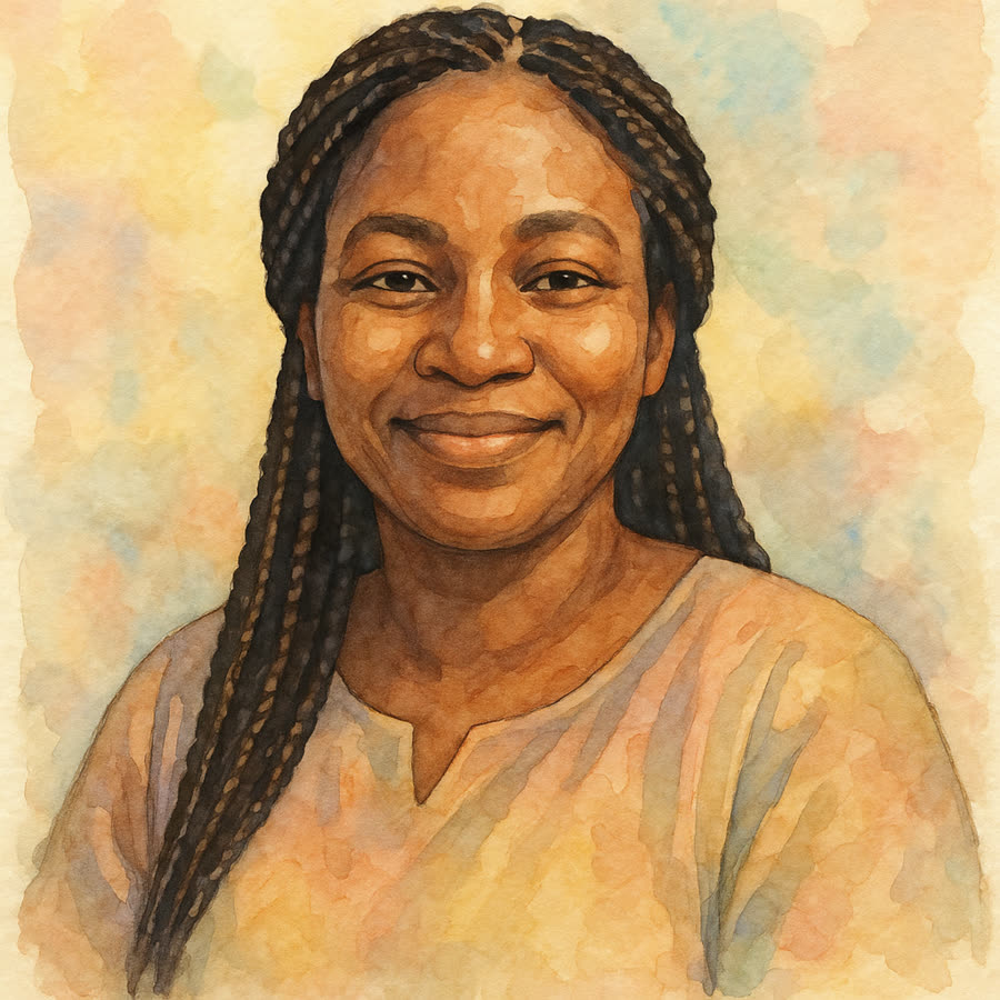 Donatie visual met roze olifant